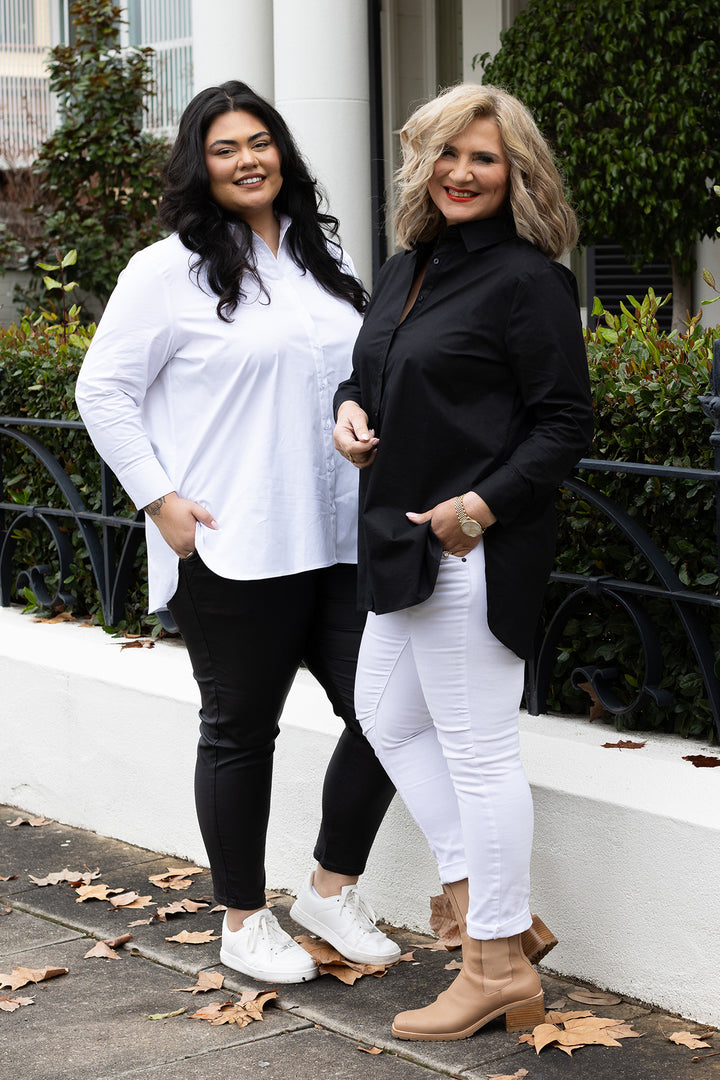 Classic Stretch Shirt | Black