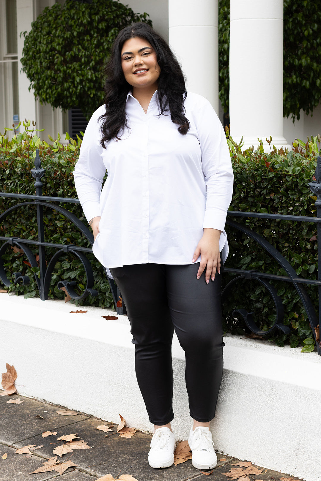 Classic Stretch Shirt | White