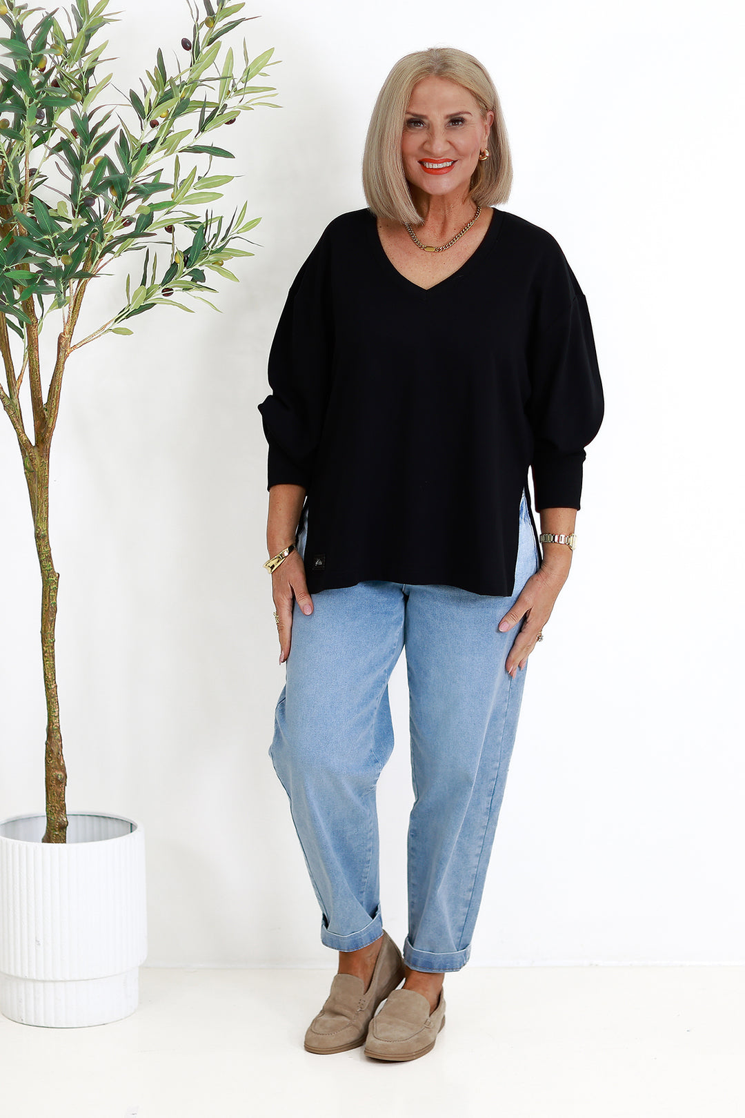 Coco V Crew | BLACK