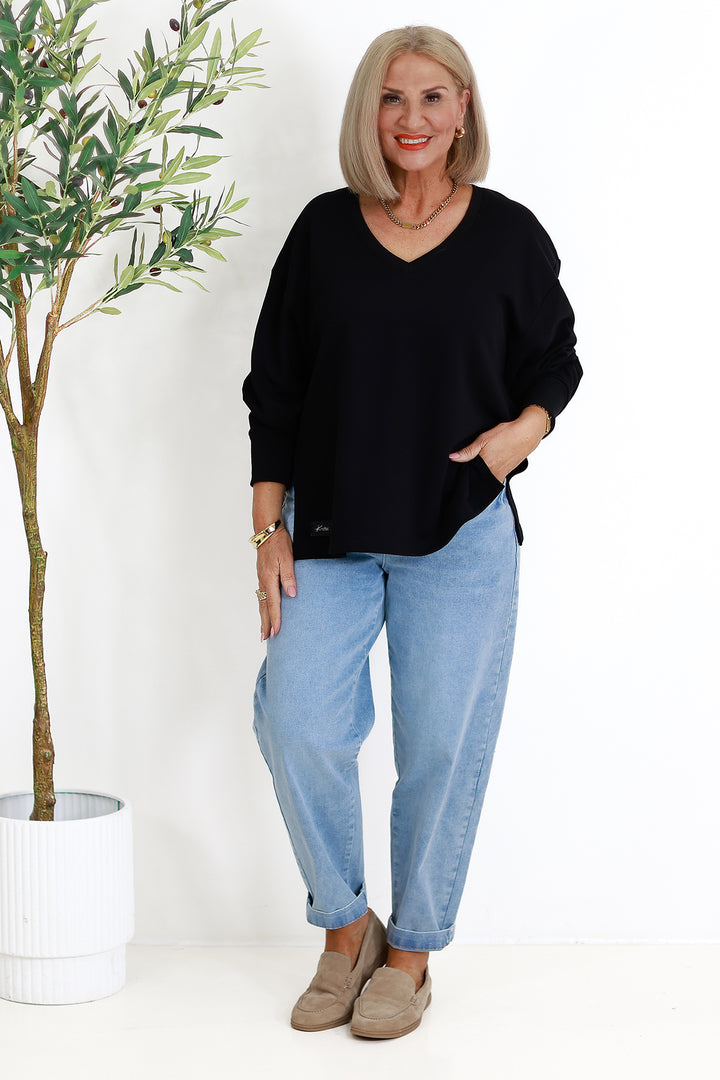 Coco V Crew | BLACK