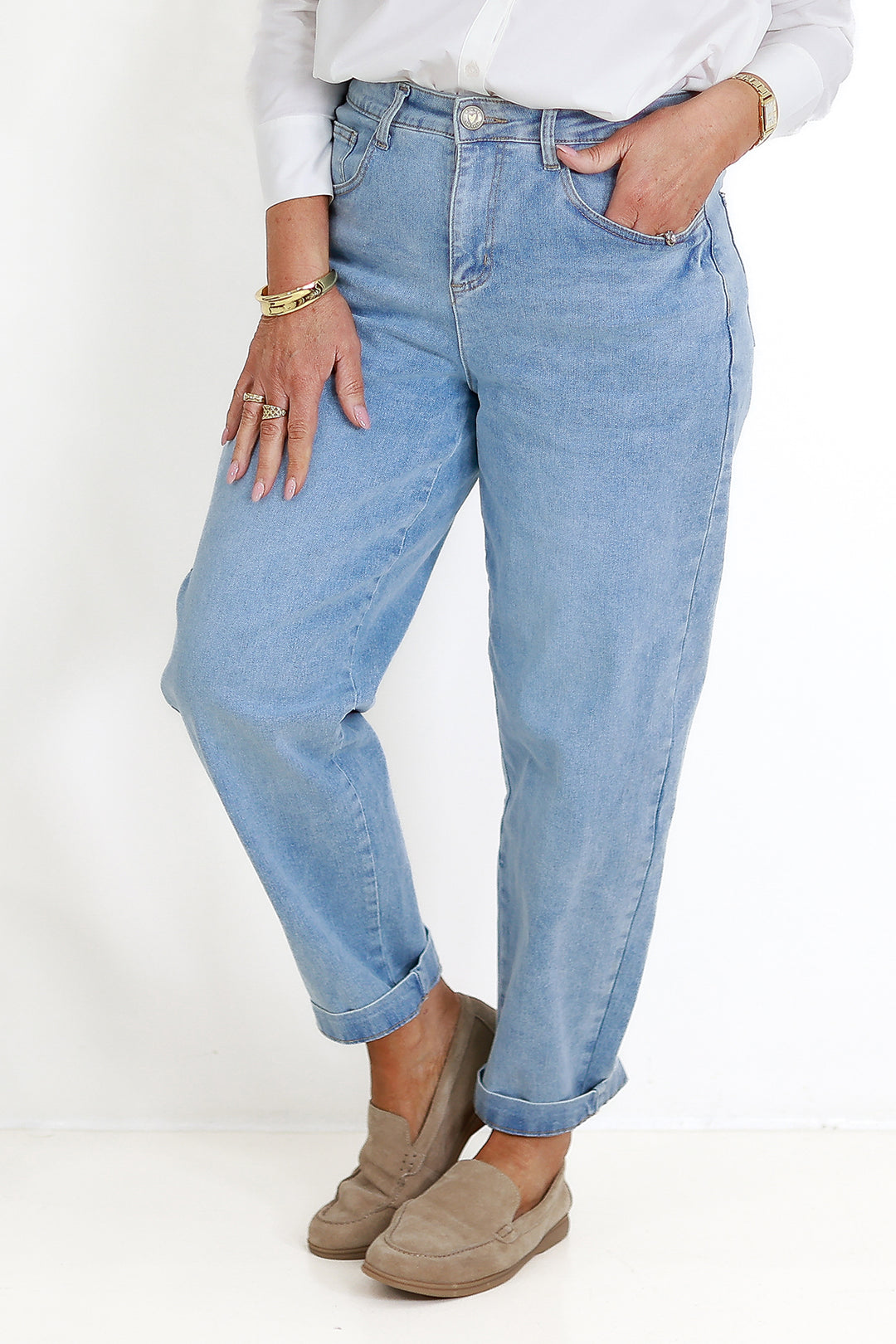 Hendrix Relaxed Stretch Jean | LIGHT BLUE