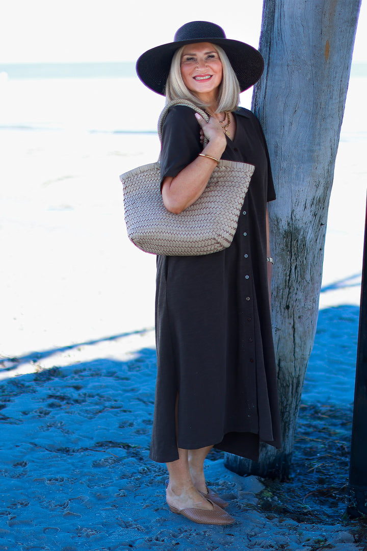 Giselle Collared Tee Dress | COCO