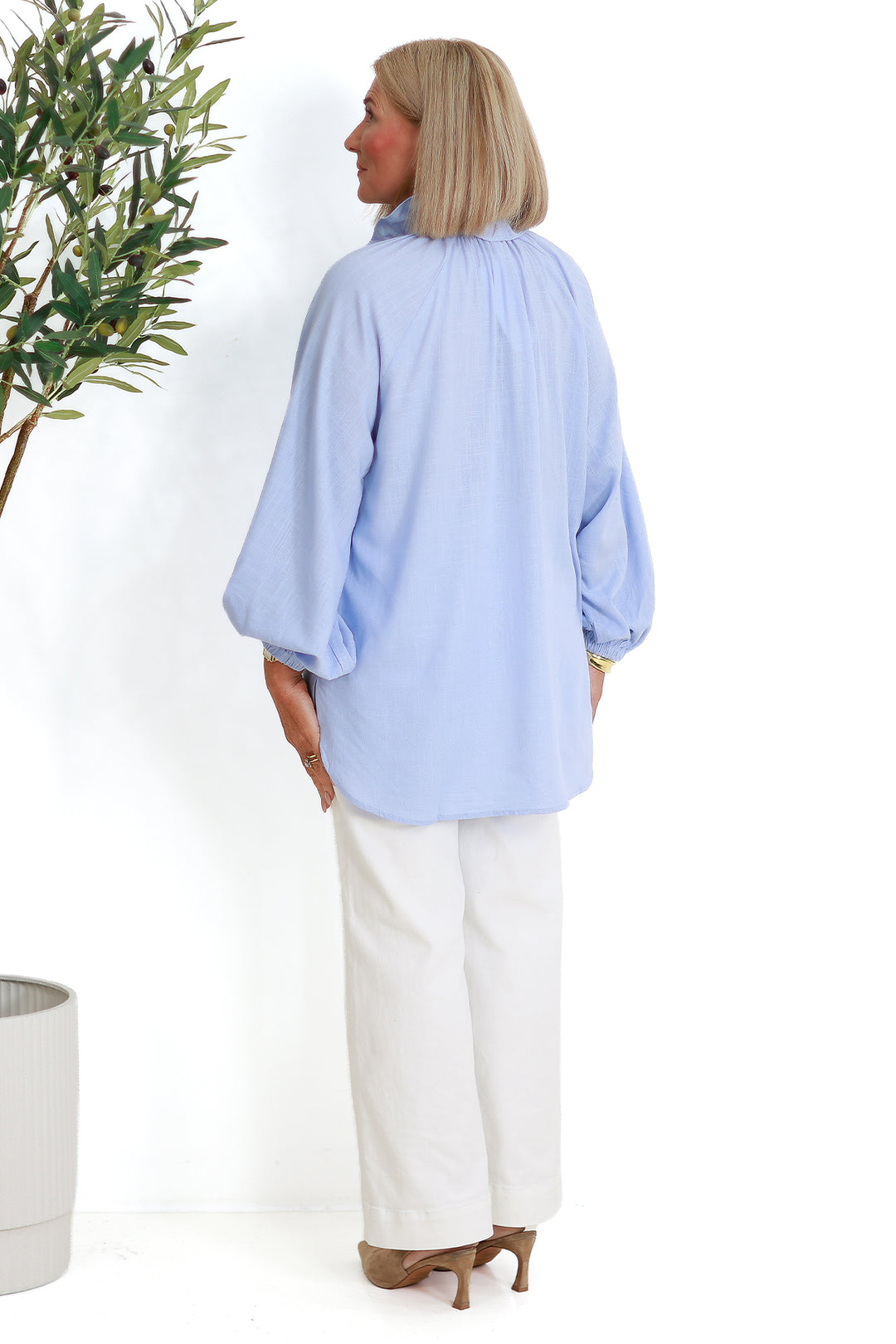 Alexandra Relaxed Shirt | BLUE