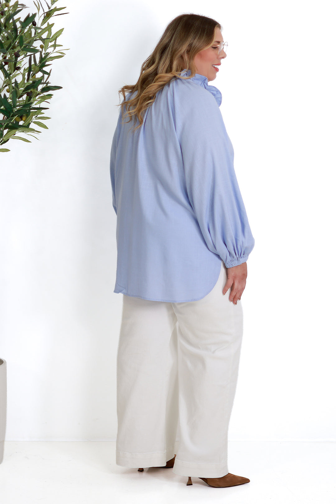 Alexandra Relaxed Shirt | BLUE