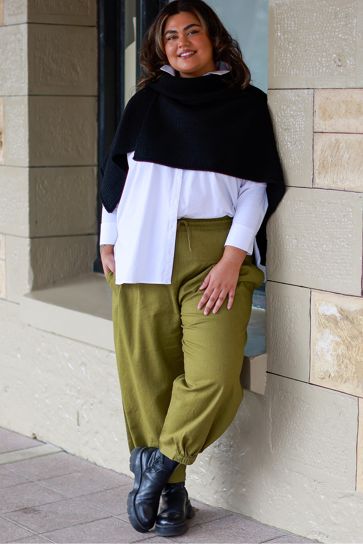 Kali Pants | Chartreuse