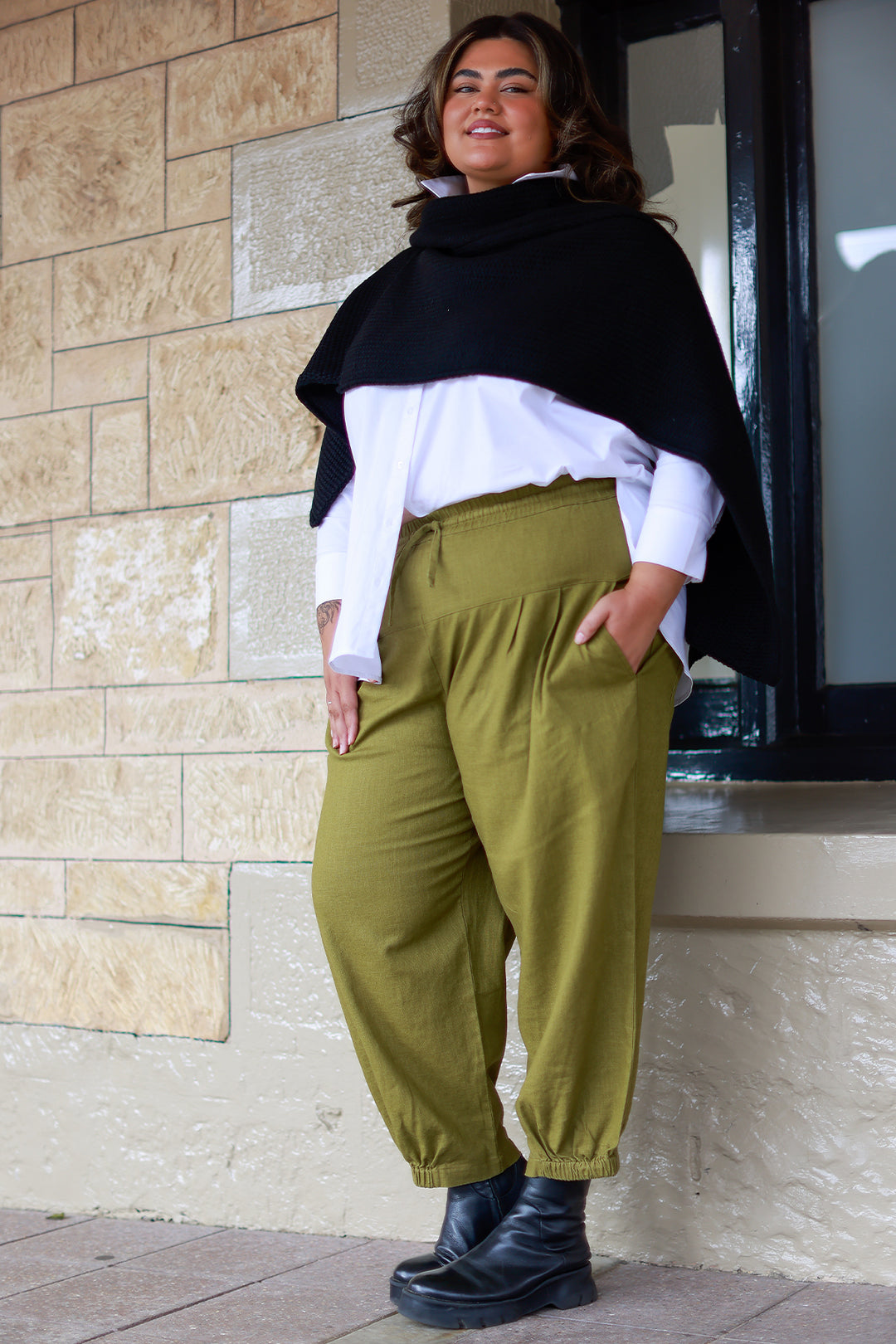 Kali Pants | Chartreuse