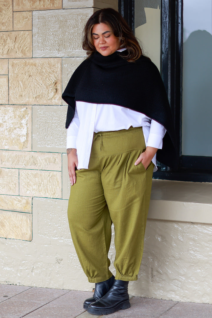 Kali Pants | Chartreuse