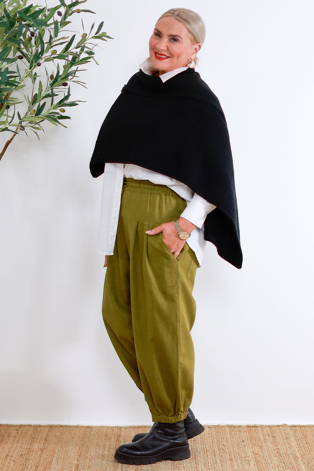 Kali Pants | Chartreuse