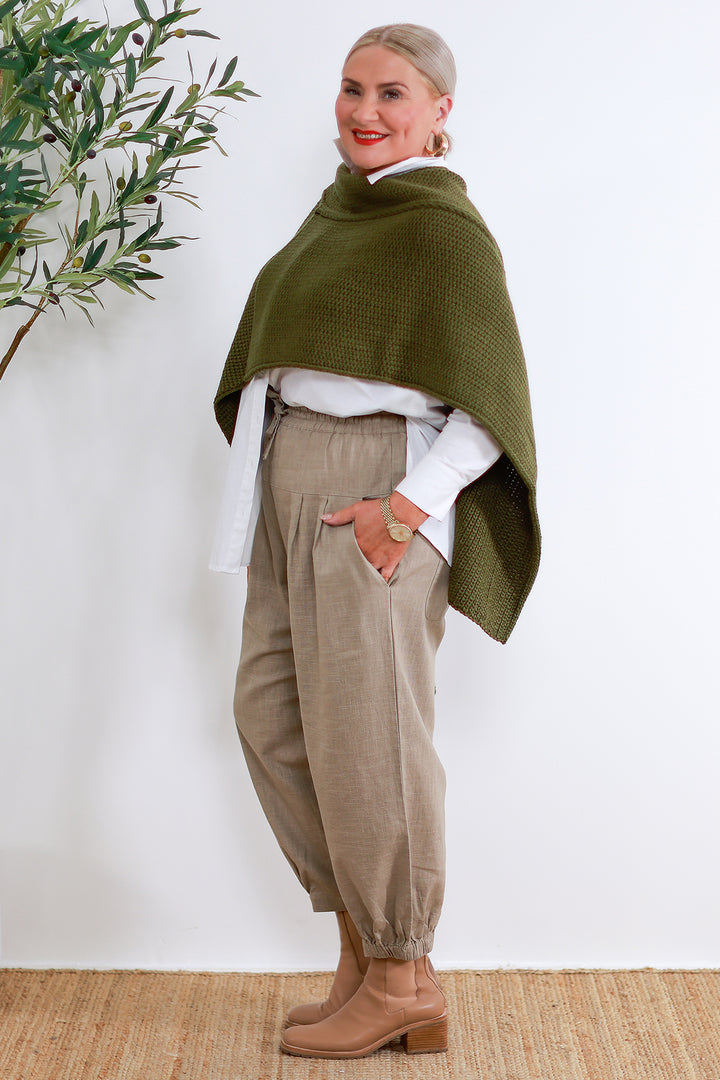 Kali Pants | Latte Taupe