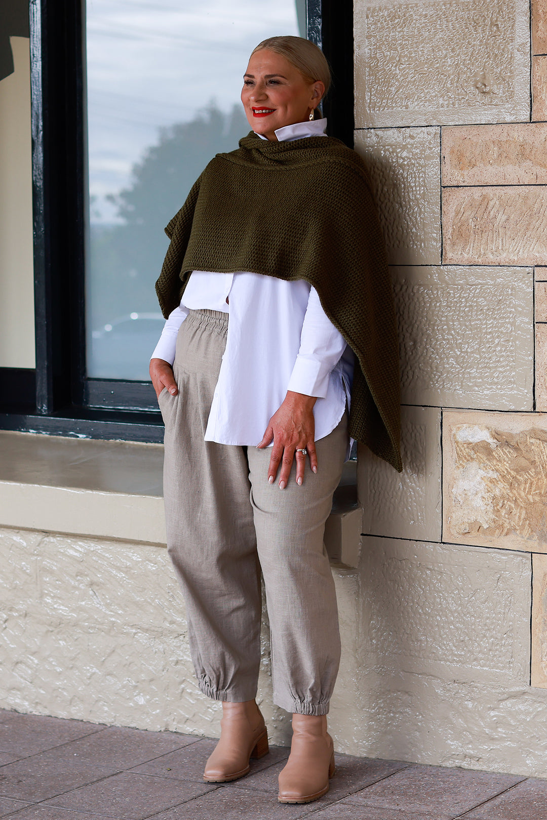 Kali Pants | Latte Taupe