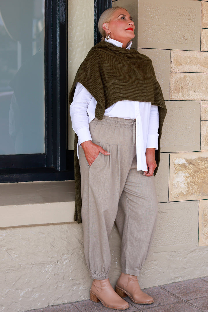 Kali Pants | Latte Taupe