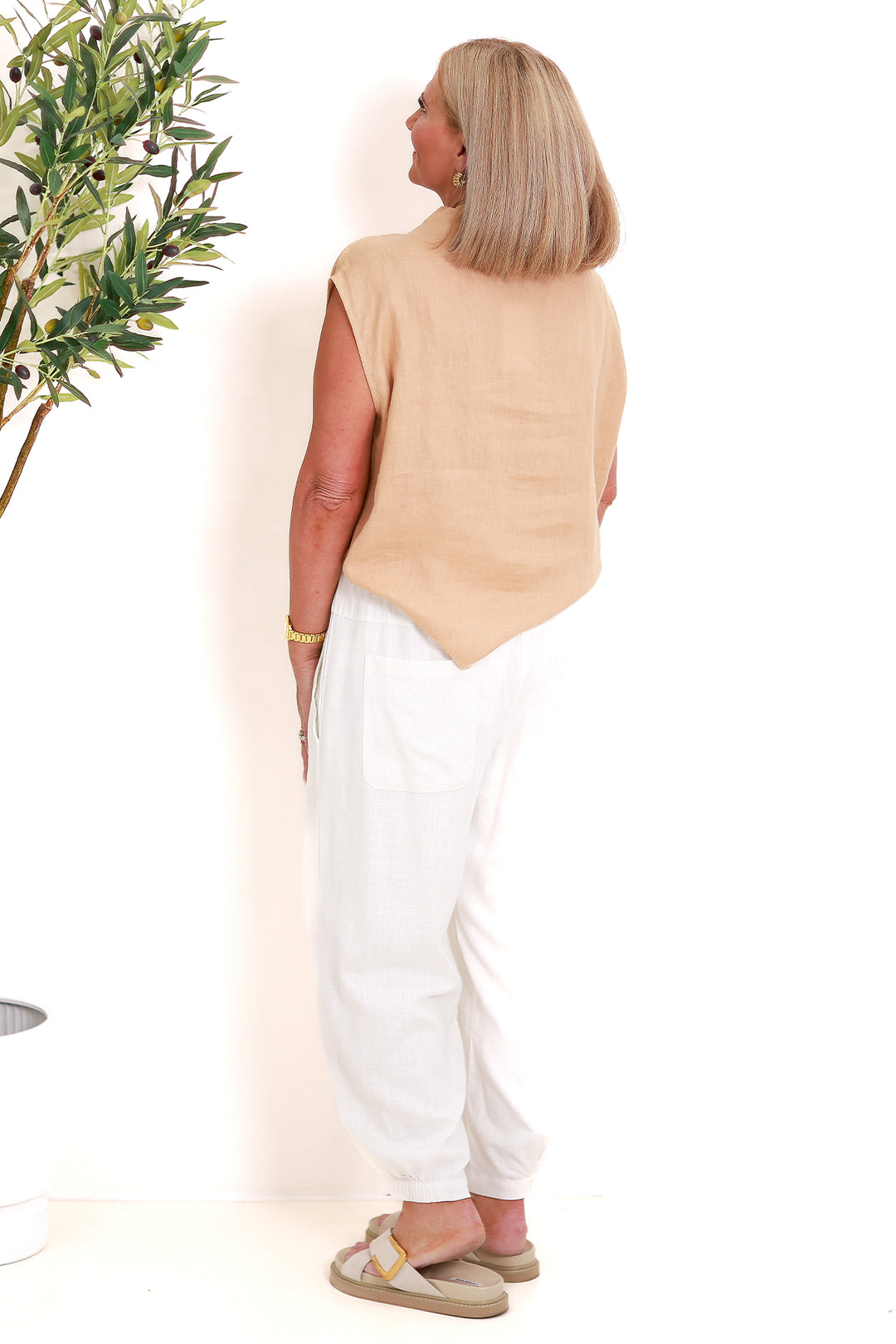 Kali Lite Pants | MILK WHITE