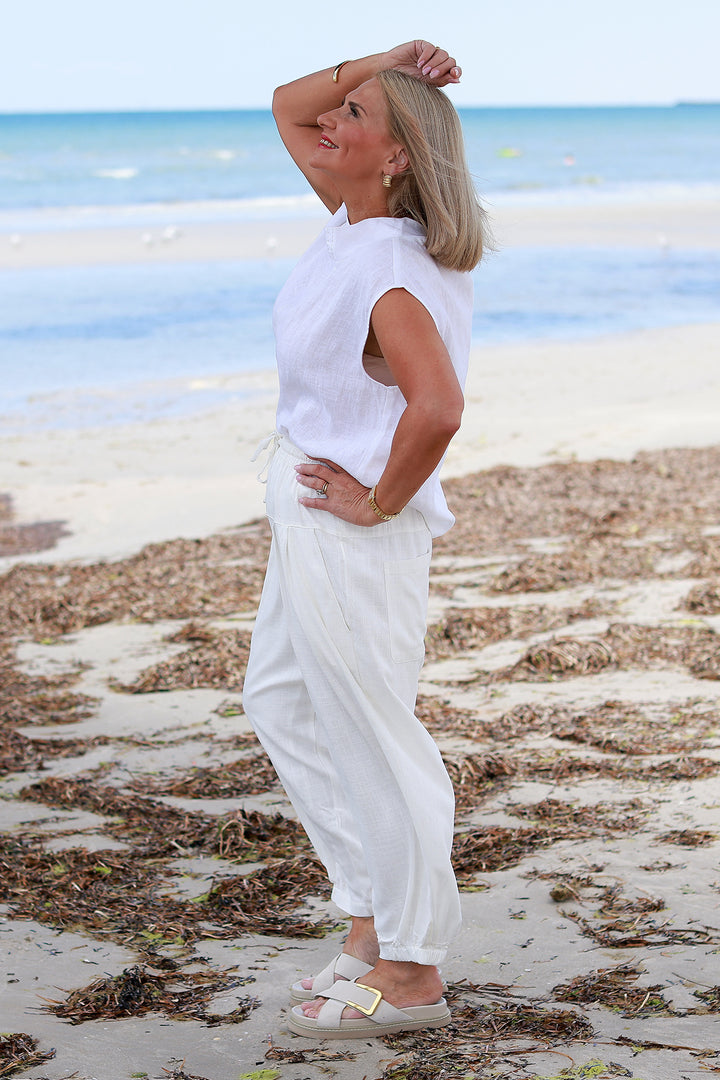 Kali Lite Pants | MILK WHITE