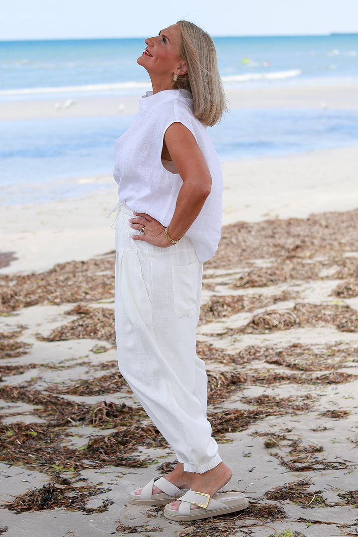 Kali Lite Pants | MILK WHITE