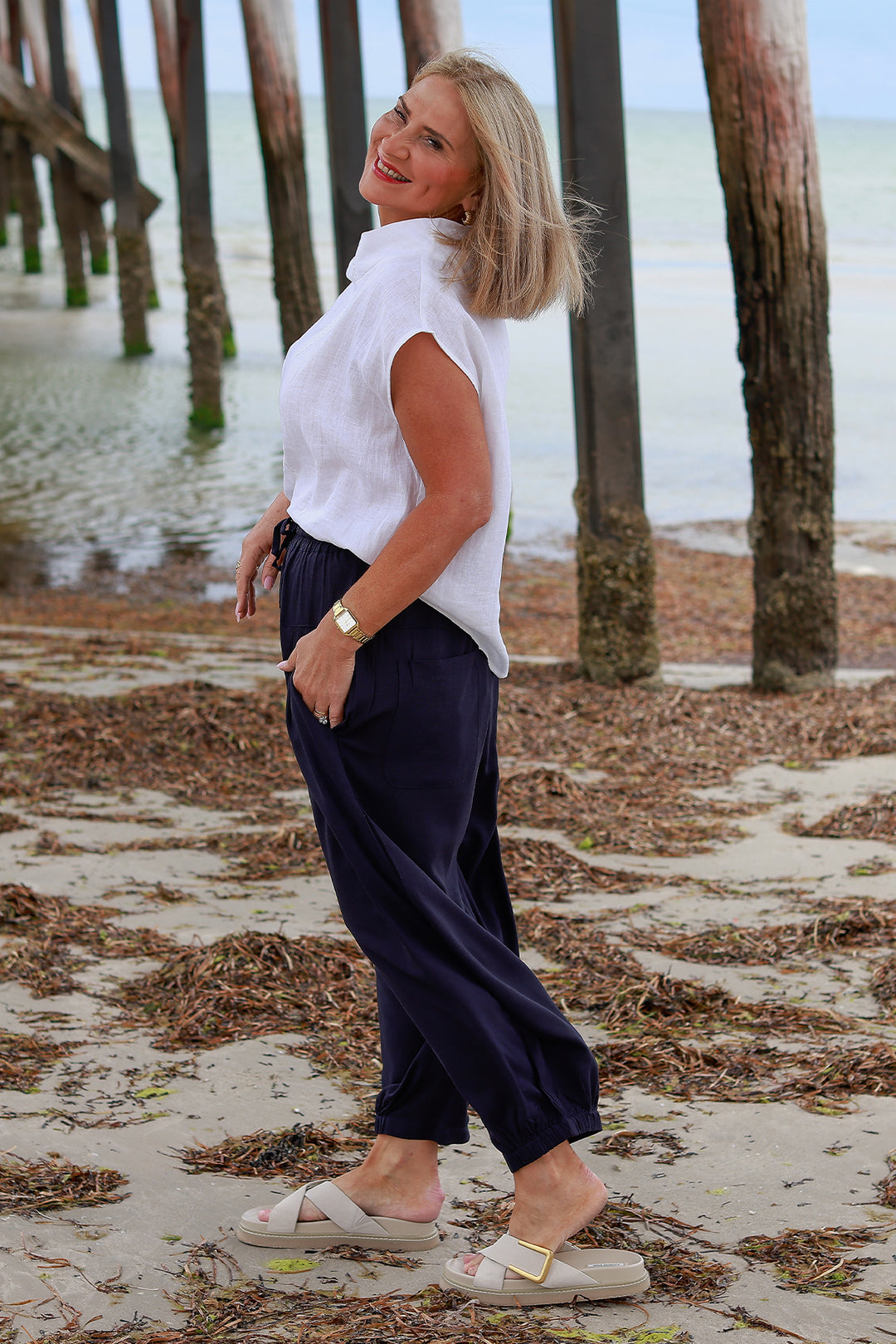 Kali Lite Pants | NAVY