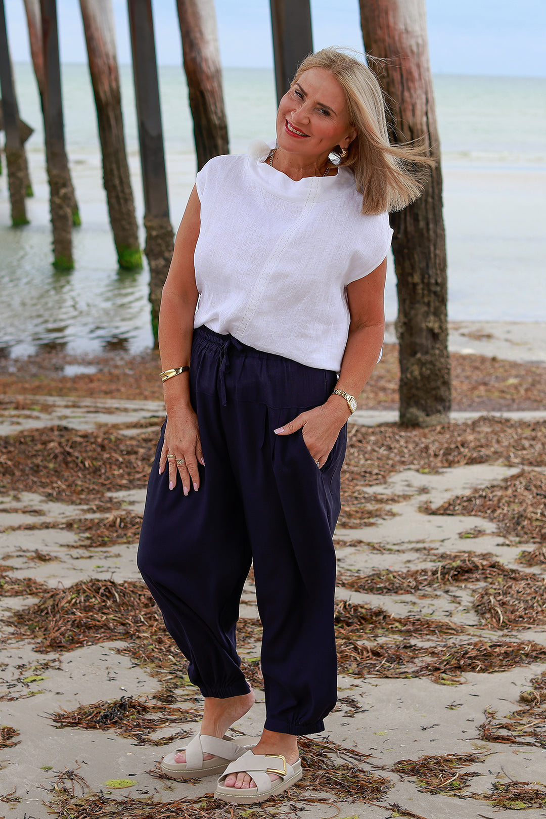 Kali Lite Pants | NAVY