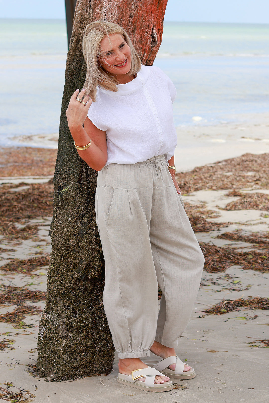 Kali Lite Pants | NATURAL TAUPE