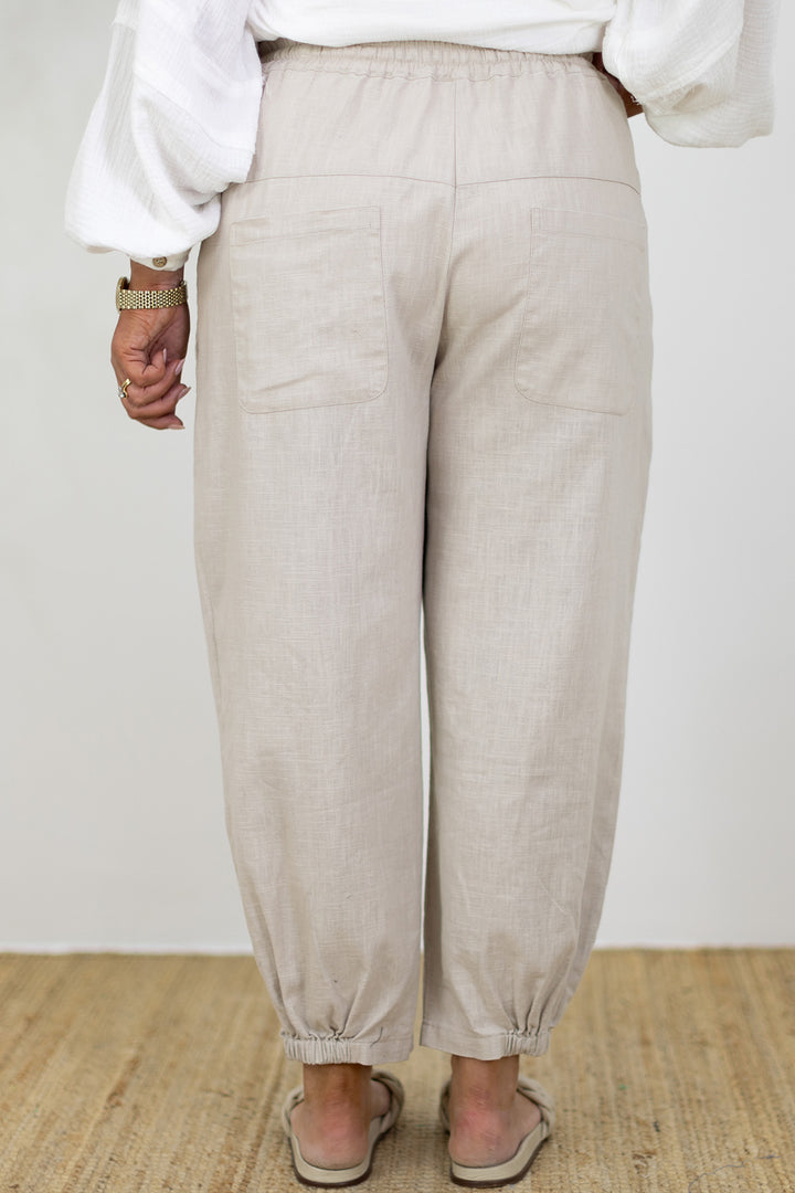 Kali Pants | Coconut Beige