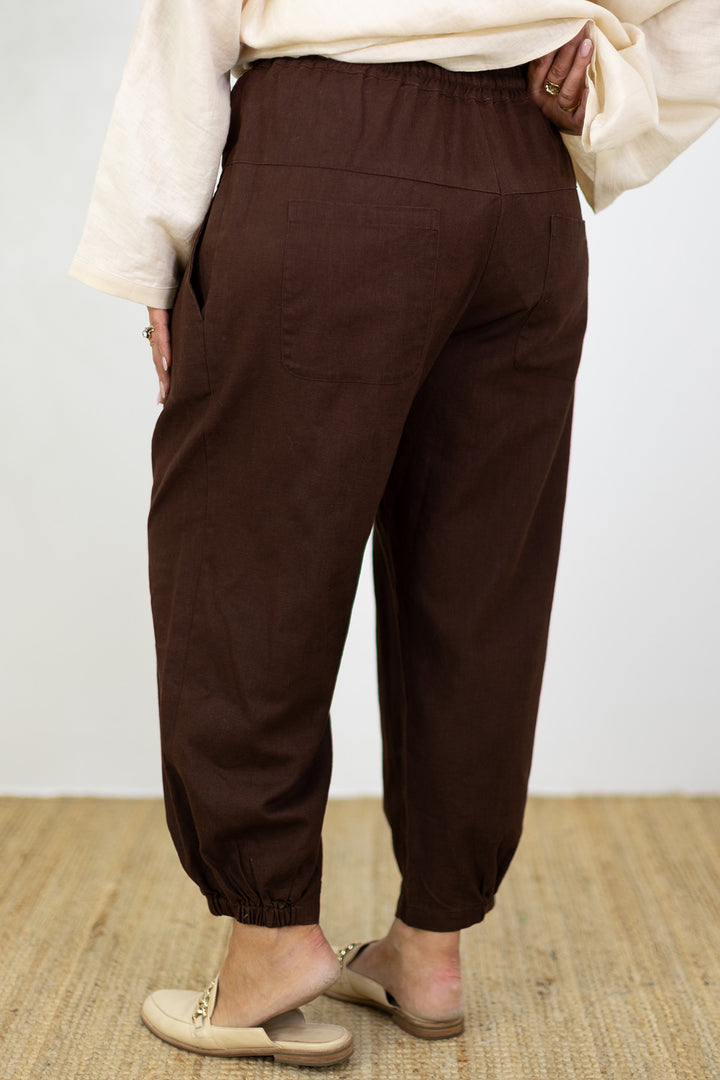 Kali Pants | Choc Brown