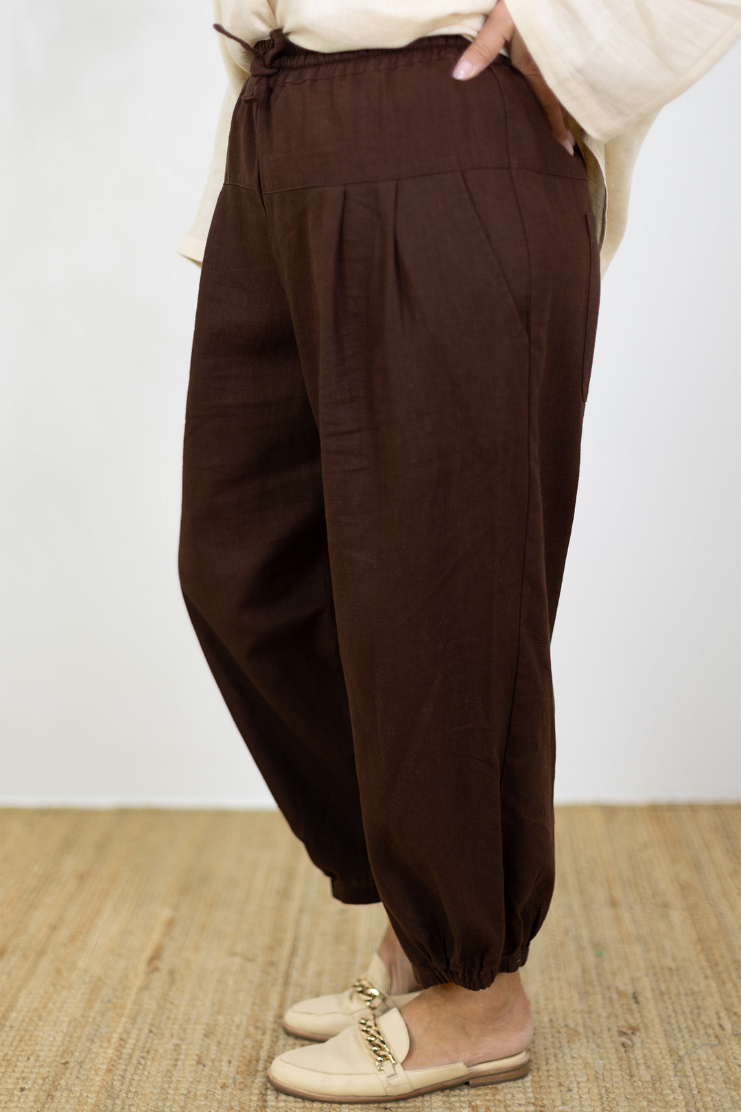 Kali Pants | Choc Brown