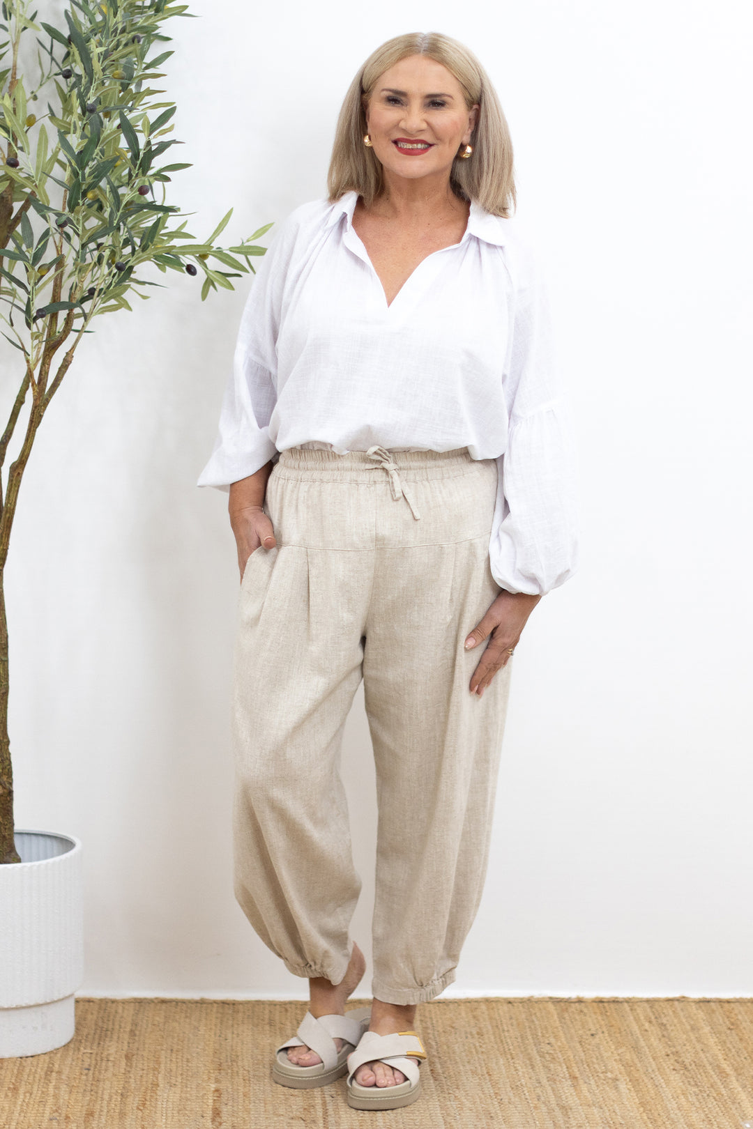 Kali Pants | Natural
