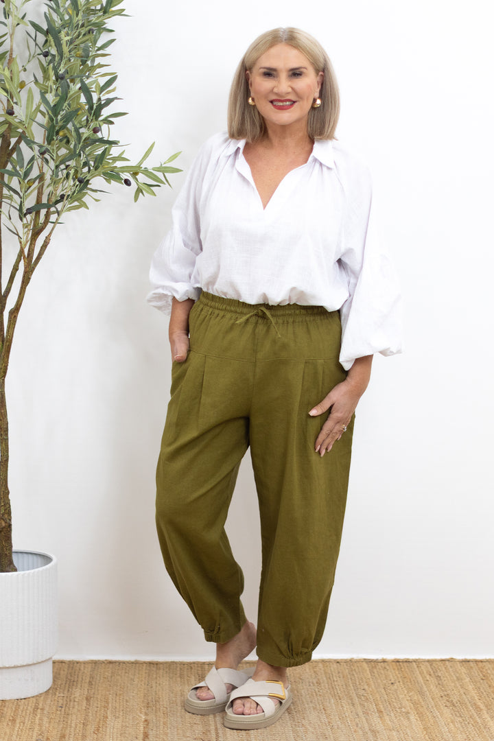 Kali Pants | Chartreuse