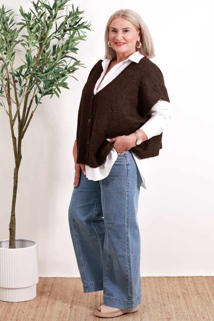 Lara Vest | CHOC BROWN