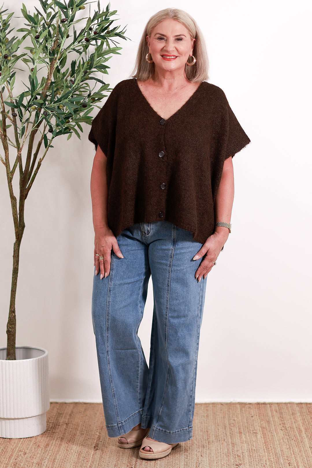 Lara Vest | CHOC BROWN