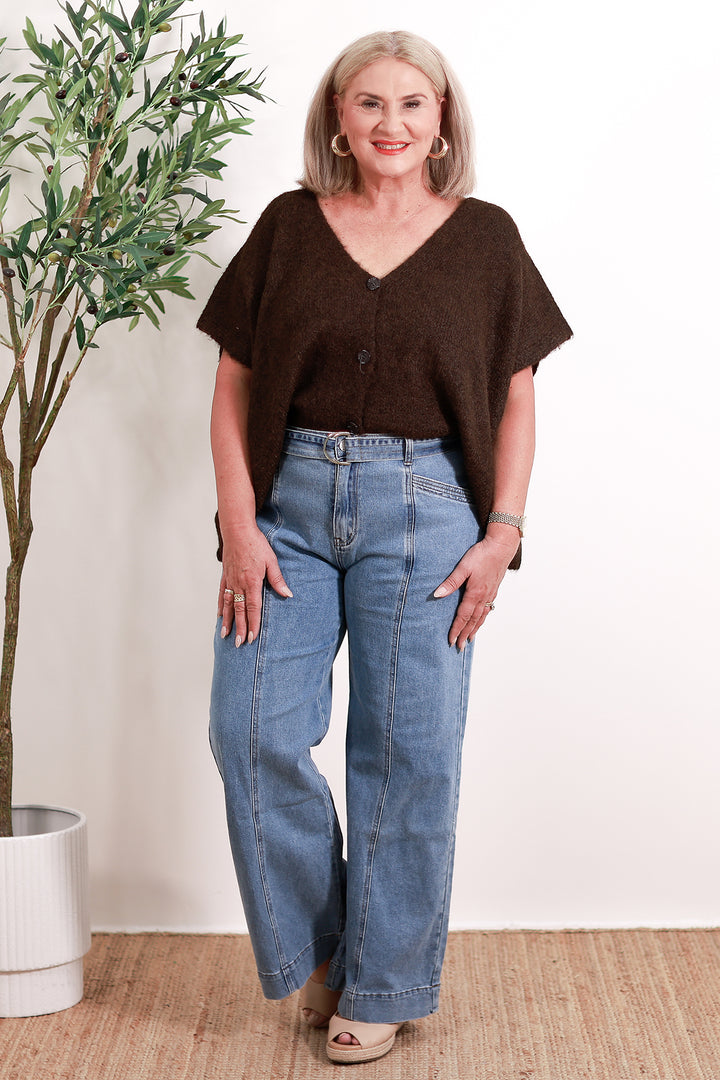 Lara Vest | CHOC BROWN