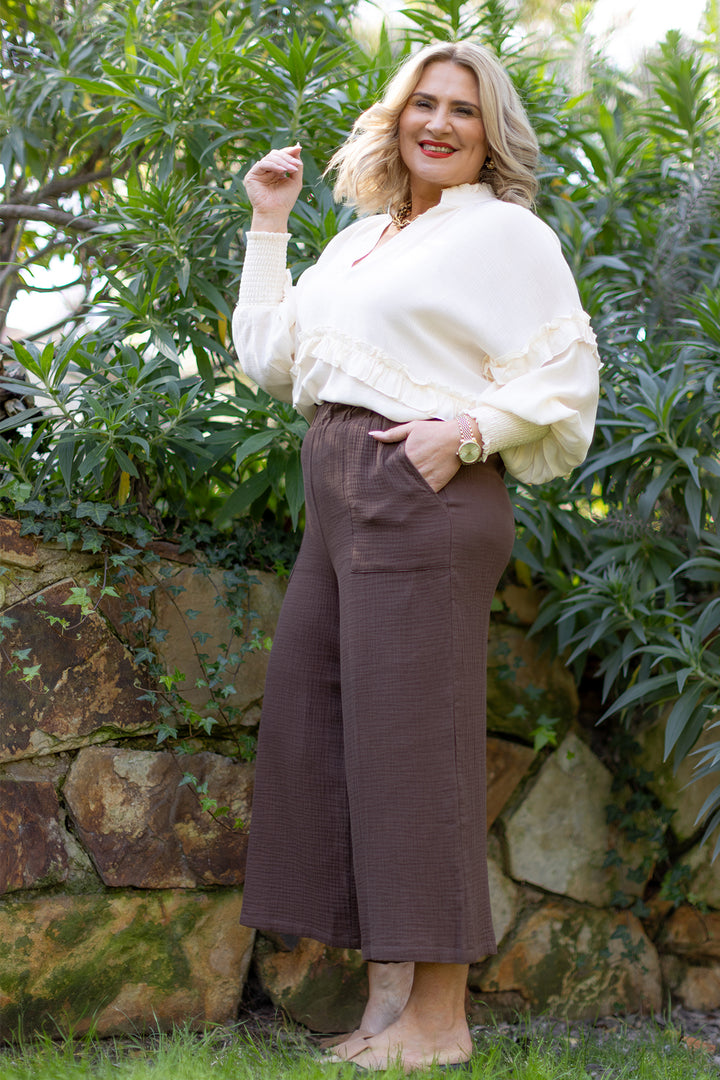 Paradise Pant | Brown