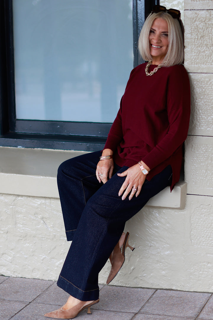NEW Orlando Knit | MERLOT