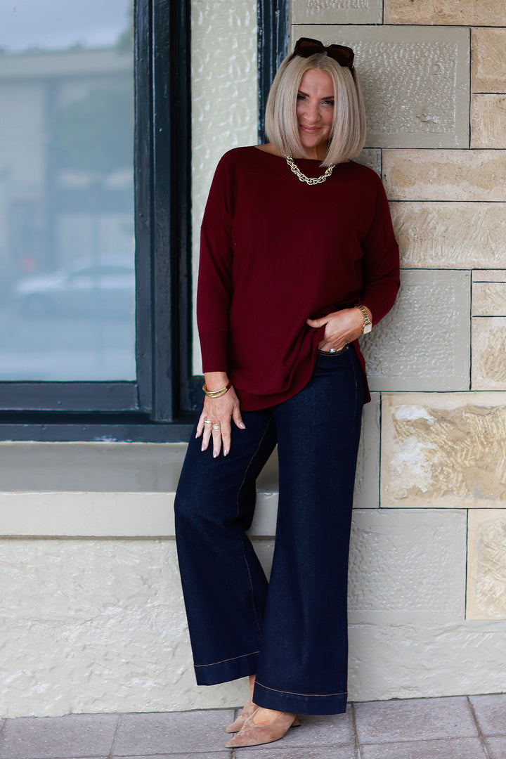 NEW Orlando Knit | MERLOT