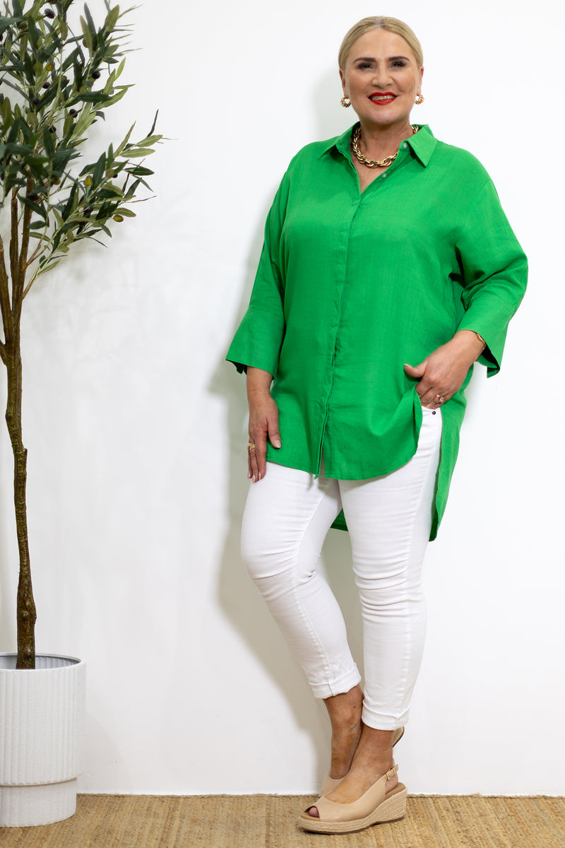Londoner Oversized Shirt | Green