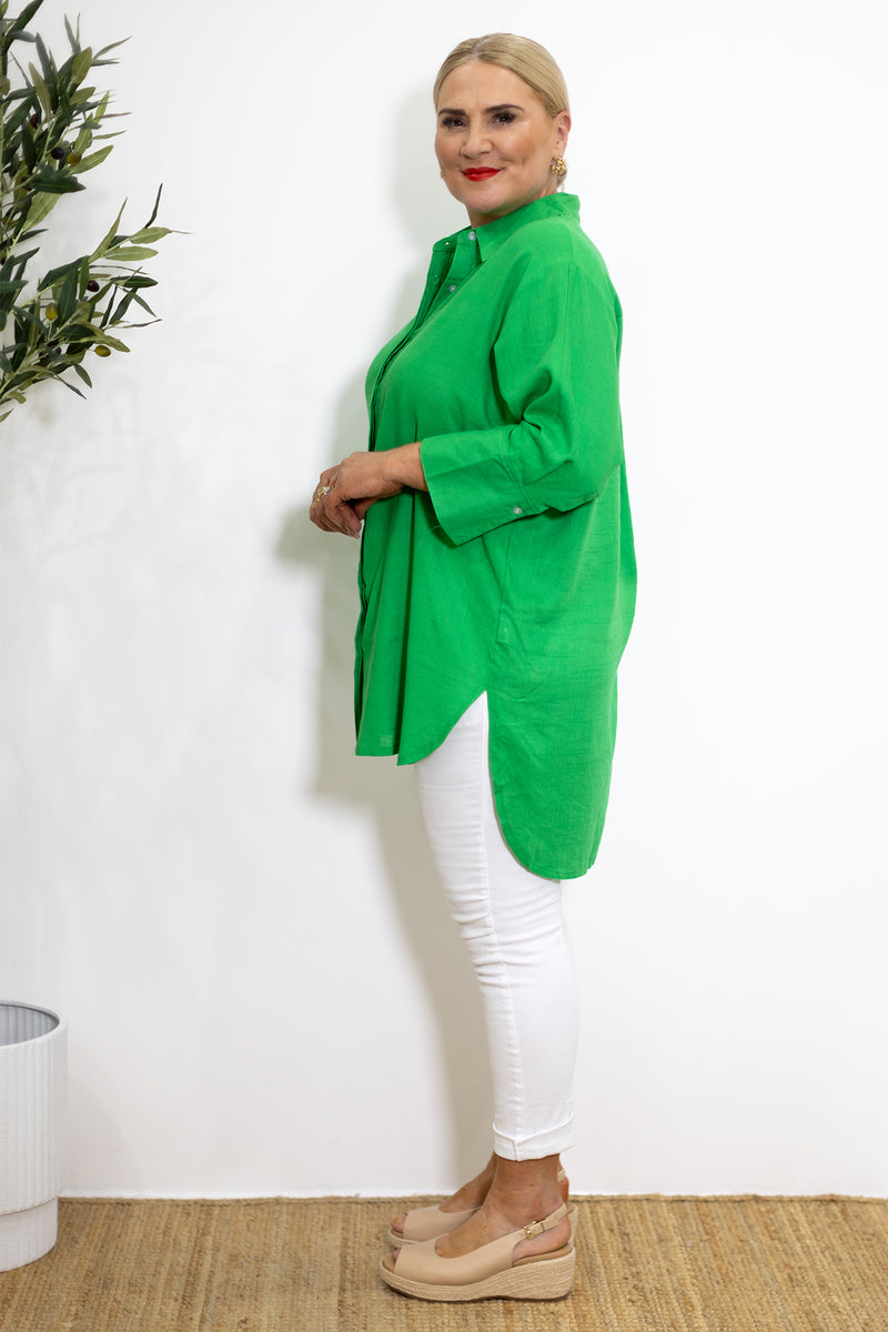 Londoner Oversized Shirt | Green