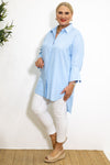 Oxford Collared Tunic | Pink