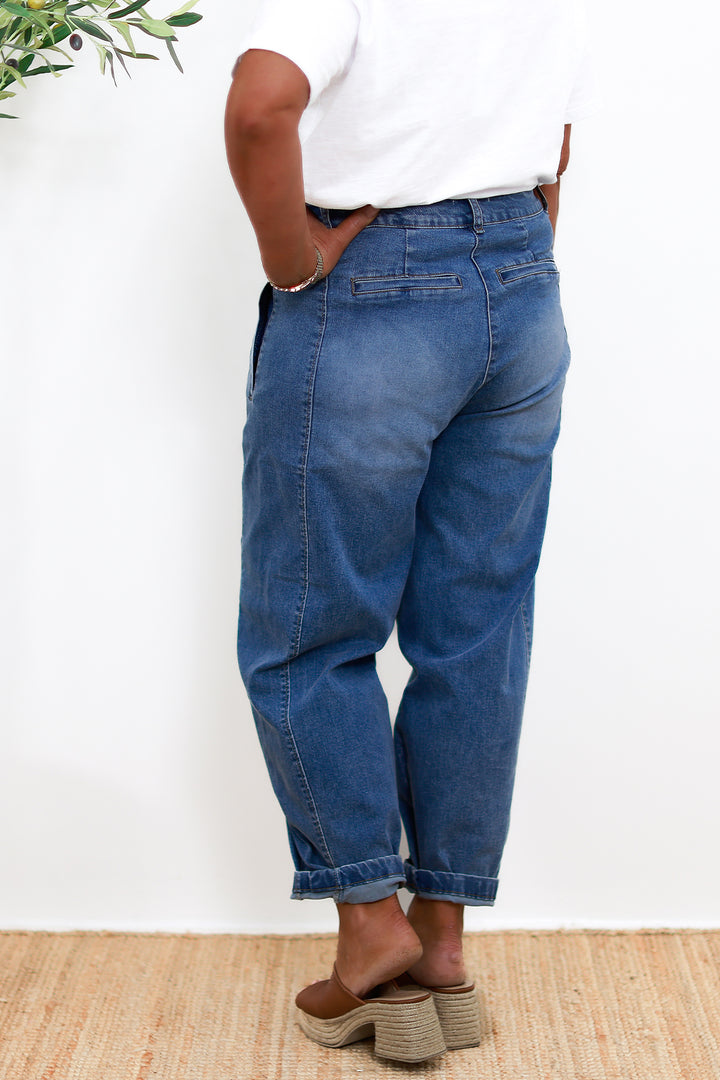 NEW Emmi Barrel Jean | LIGHT Stretch Denim