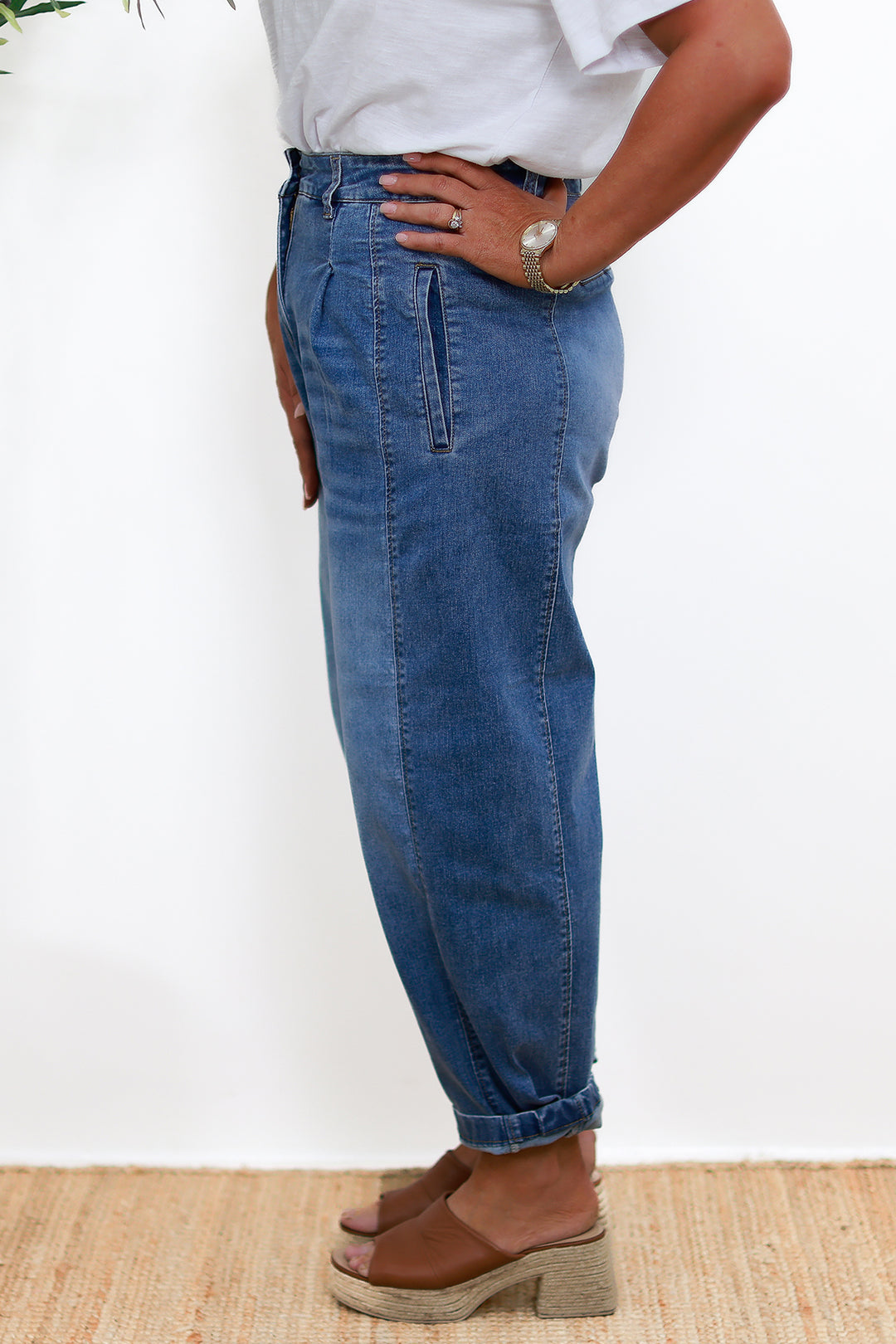 NEW Emmi Barrel Jean | LIGHT Stretch Denim