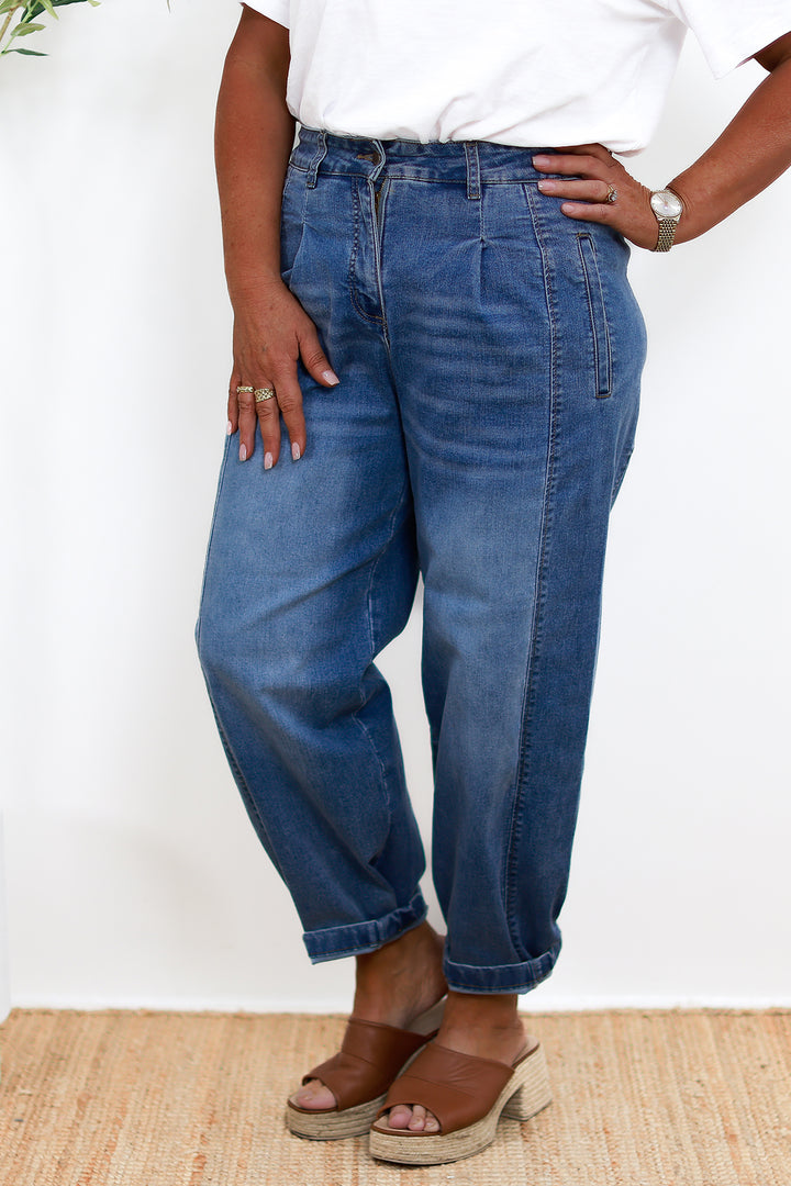 NEW Emmi Barrel Jean | LIGHT Stretch Denim