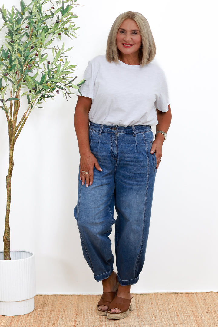 NEW Emmi Barrel Jean | LIGHT Stretch Denim