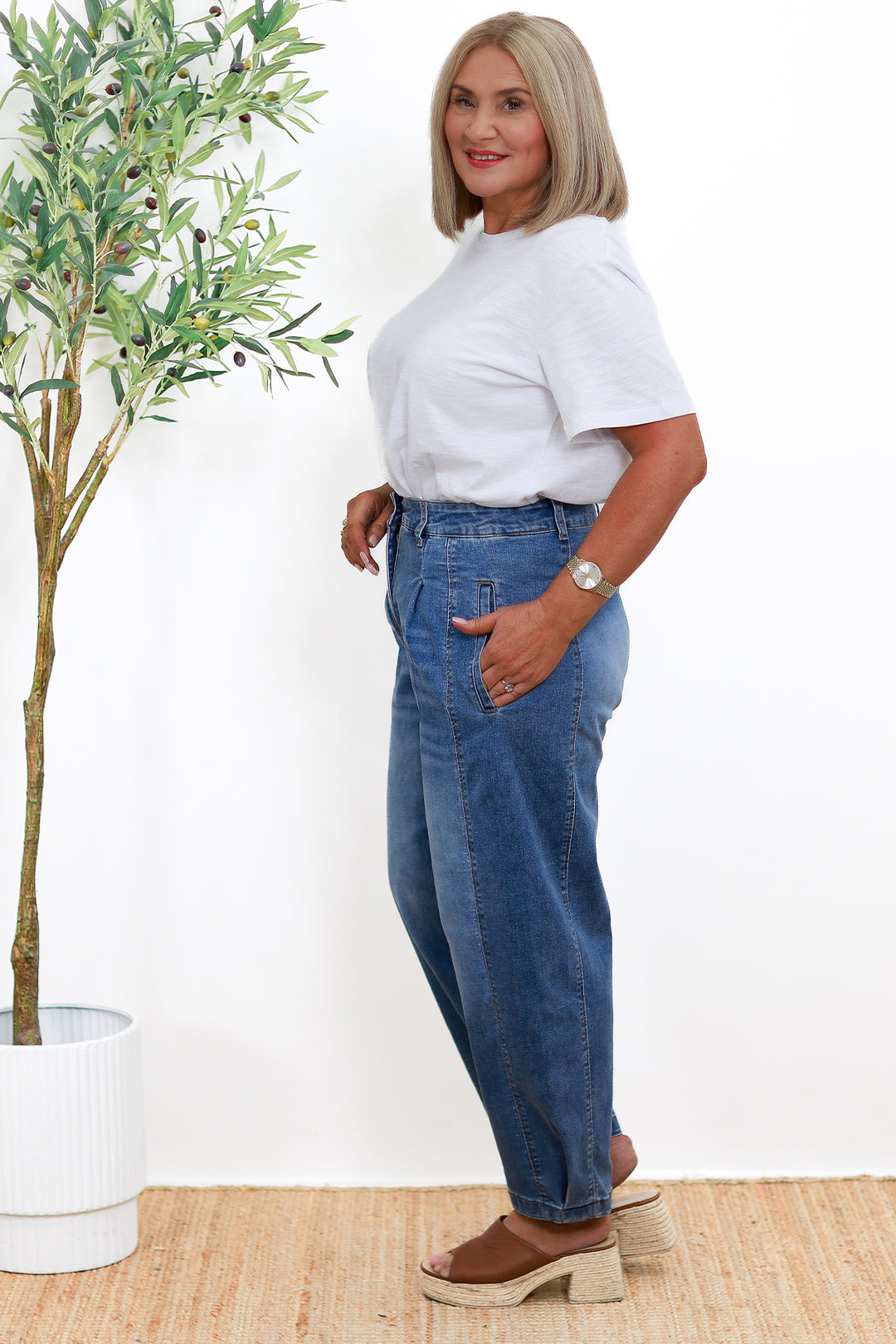 NEW Emmi Barrel Jean | LIGHT Stretch Denim