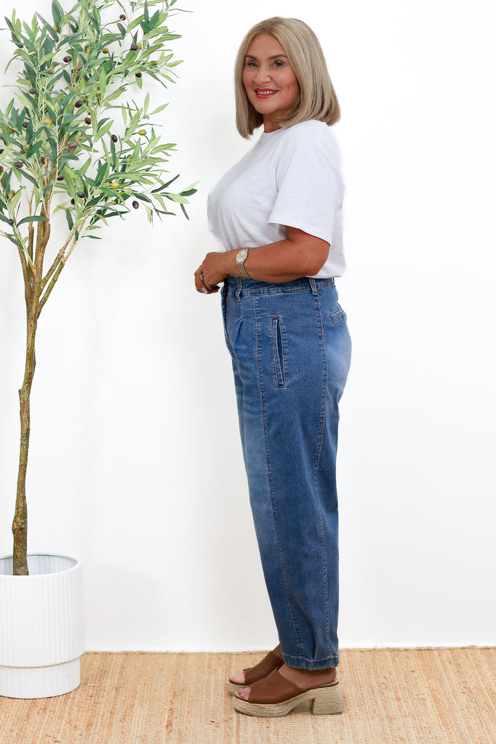 NEW Emmi Barrel Jean | LIGHT Stretch Denim