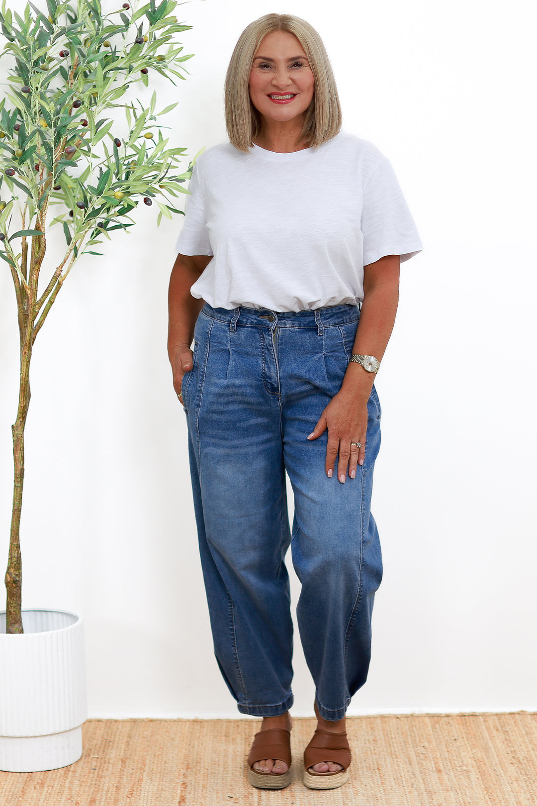NEW Emmi Barrel Jean | LIGHT Stretch Denim