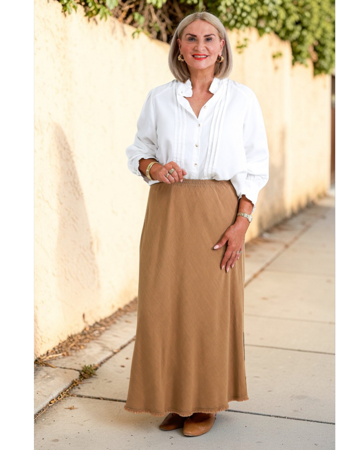 OAKLEY SKIRT | TAN
