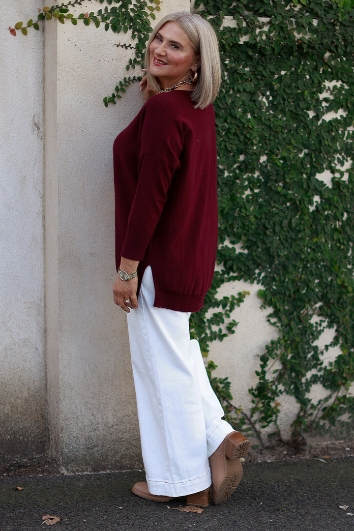 Orlando Knit | WINE