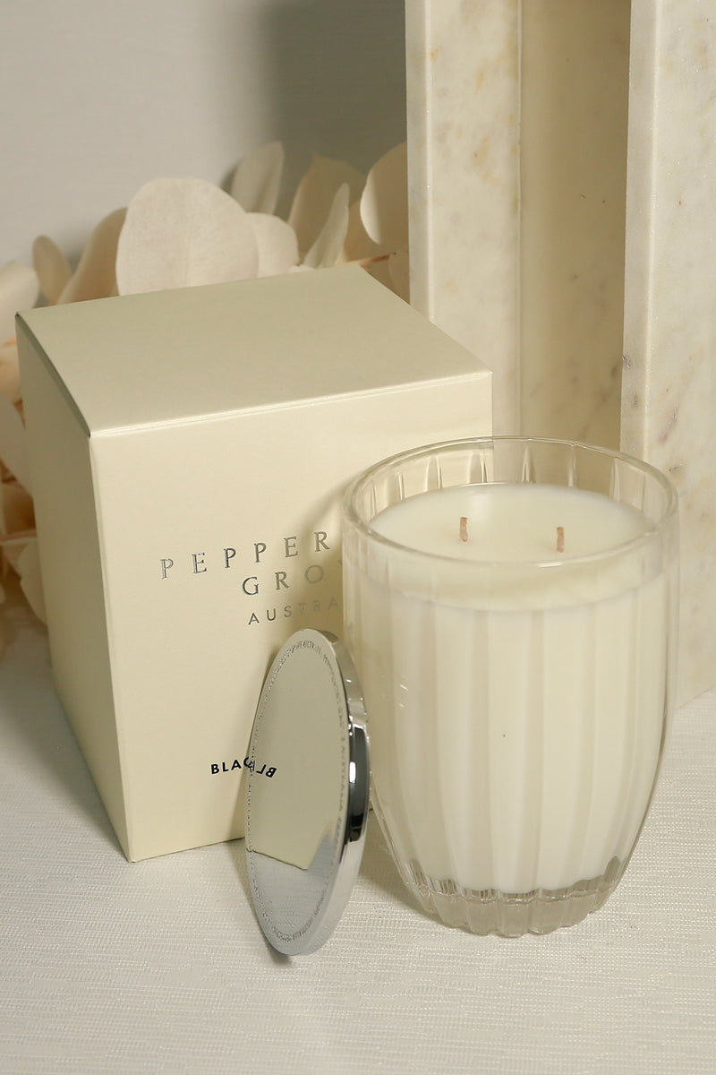 PEPPERMINT GROVE CANDLE 370G BLACK ORCHID AND GINGER The Birch House