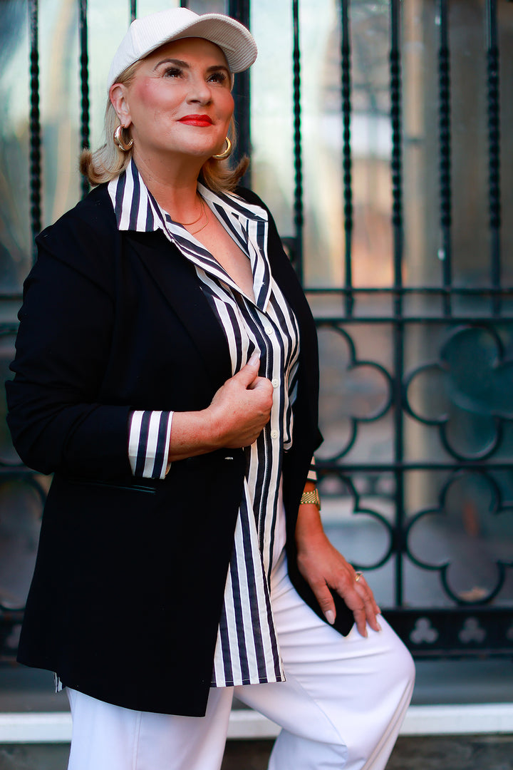 LA Ponte  Blazer | Black