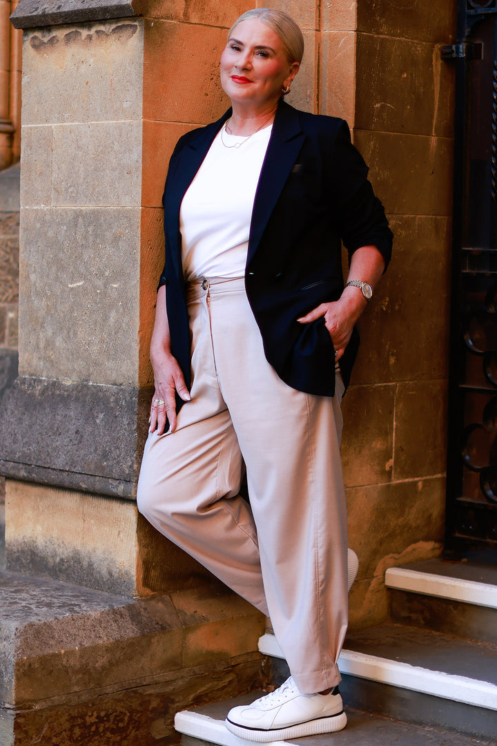 LA Ponte  Blazer | Black