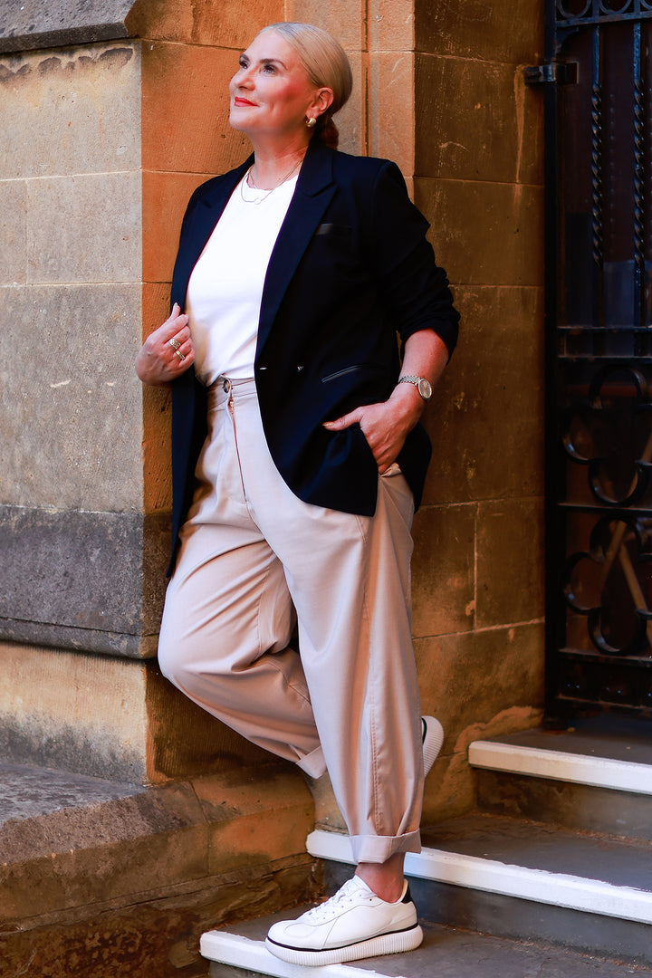 LA Ponte  Blazer | Black