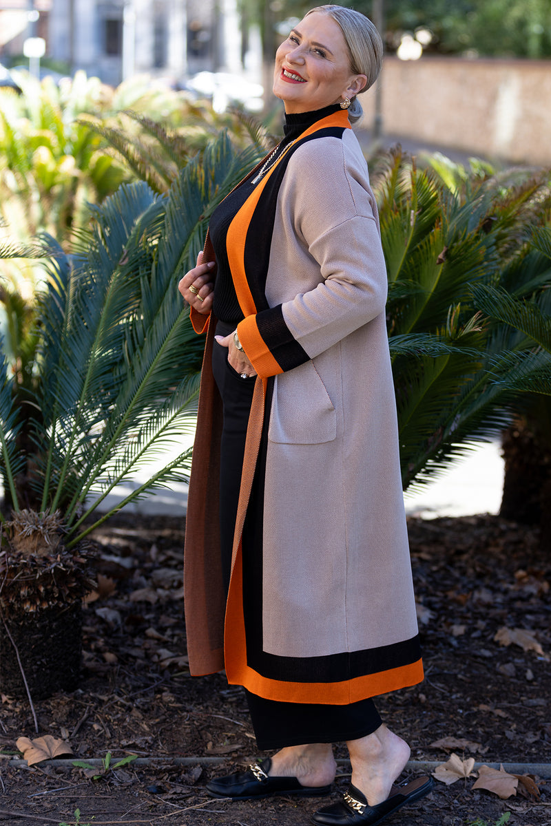 Parisian Cardi | Tangerine