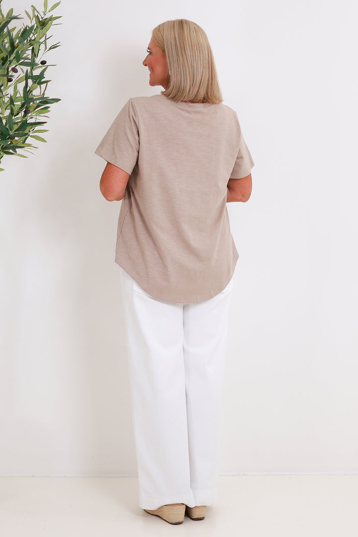 Young Hearts T-Shirt | TAUPE